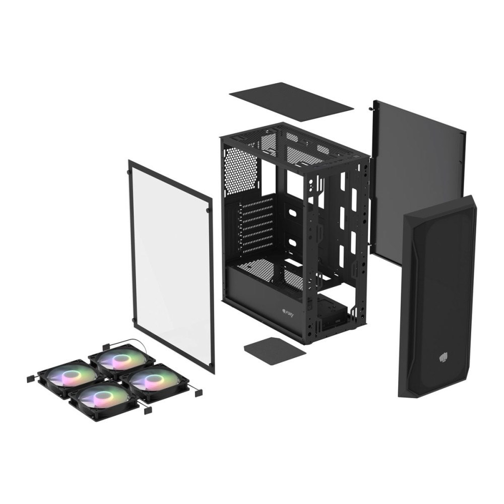 Impakt Fury Shobo SH4F RGB - midi-torn - ATX