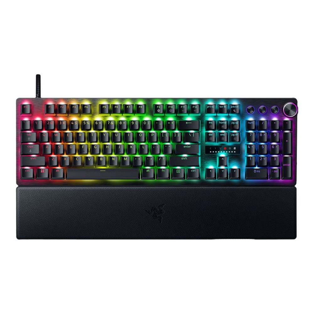Razer USA Razer Huntsman V3 Pro - tangentbord full size - med LED array indicator - QWERTZ - tysk Inmatningsenhet