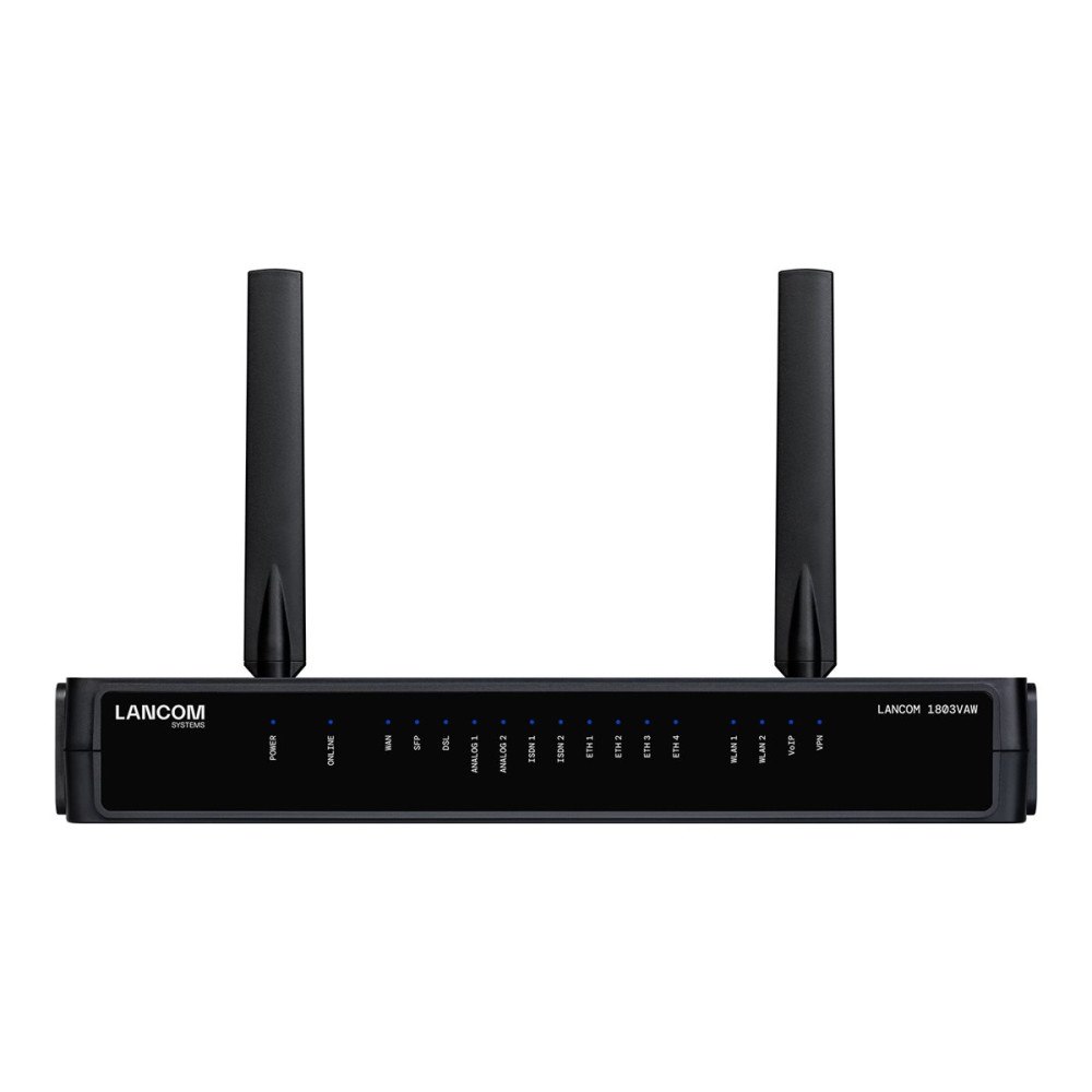 Lancom Systems LANCOM 1803VAW - trådlös router - DSL-modem - Wi-Fi 6 - skrivbordsmodell
