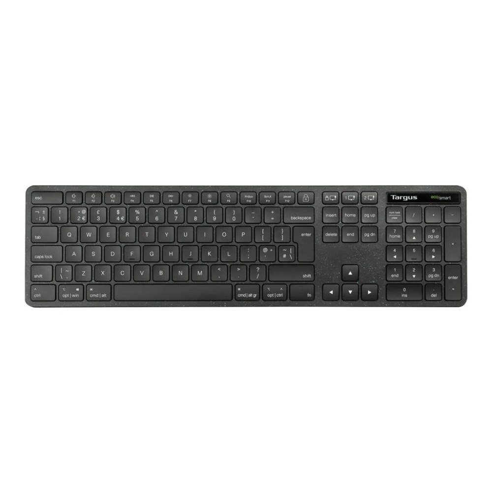 Targus Targus EcoSmart - tangentbord full size - QWERTY - Nordisk - svart Inmatningsenhet