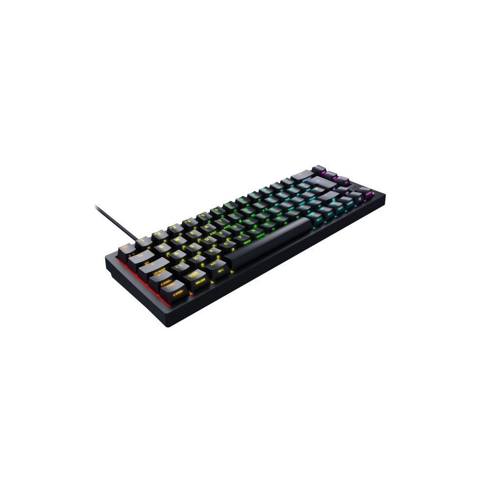 CHERRY CHERRY XTRFY K5V2 - tangentbord - 65% compact - QWERTZ - tysk - svart Inmatningsenhet