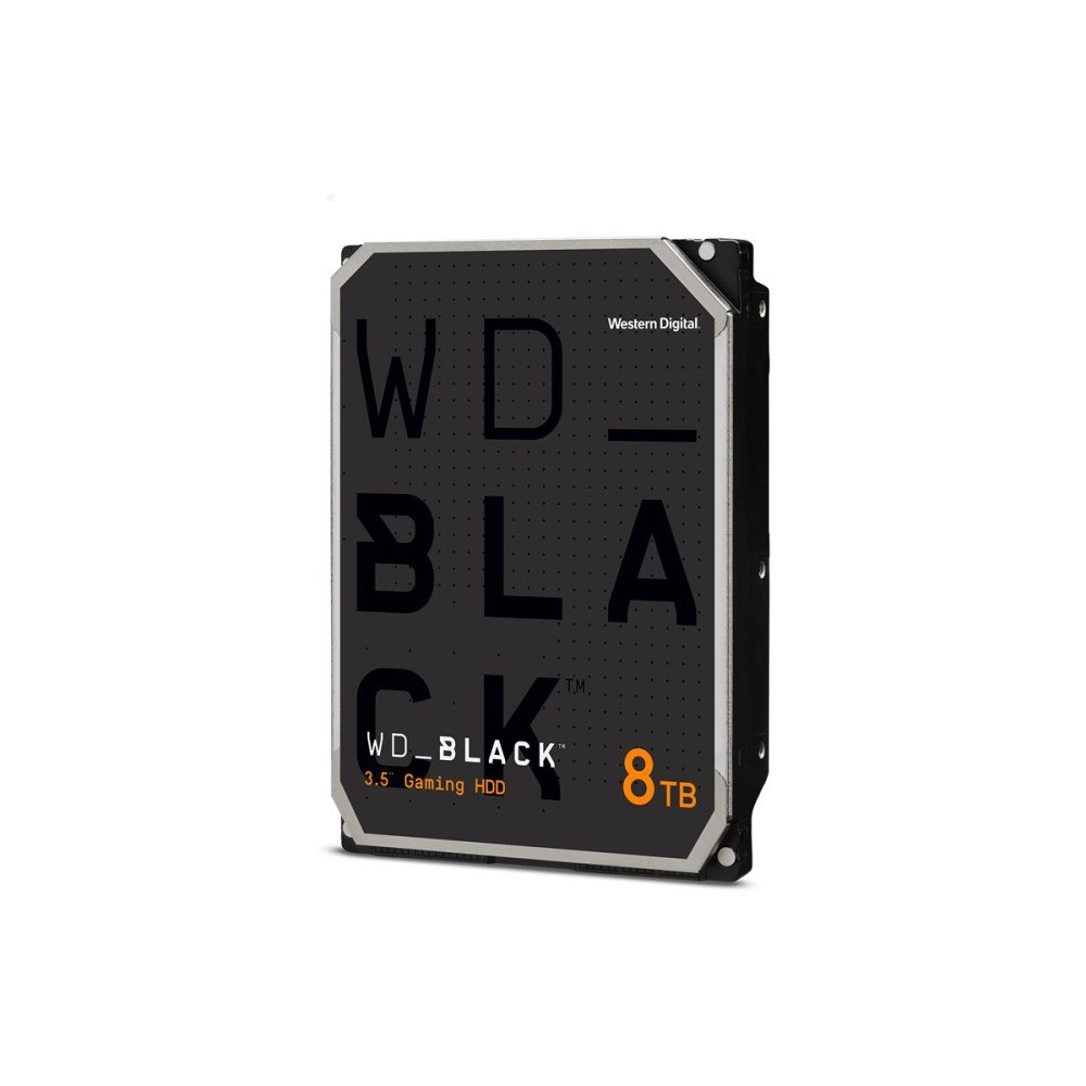 Western Digital WD Black WD8002FZBX - hårddisk - 8 TB - gaming - SATA 6Gb/s
