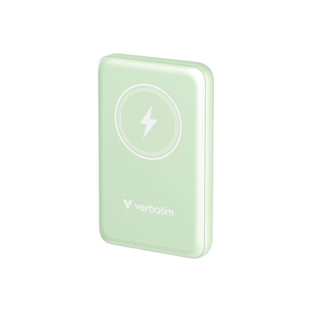 VERBATIM Verbatim Charge 'n' Go trådlös powerbank - magnetfäste - Li-pol - 24 pin USB-C - 20 Watt
