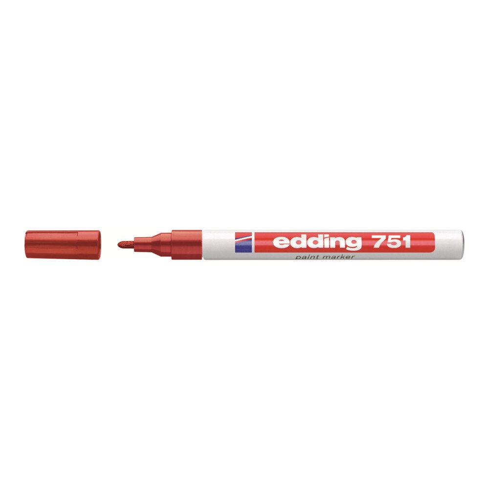 edding AG edding 751 paint - markering - röd