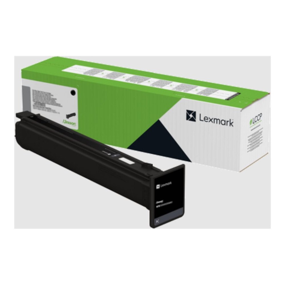 Lexmark International Lexmark - svart - original - tonerkassett - LRP, LCCP