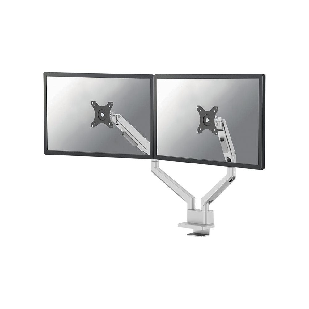 Neomounts by Newstar Neomounts NEXT Slim DS70-250SL2 monteringssats - fullständig rörelse - för 2 monitorer - silver