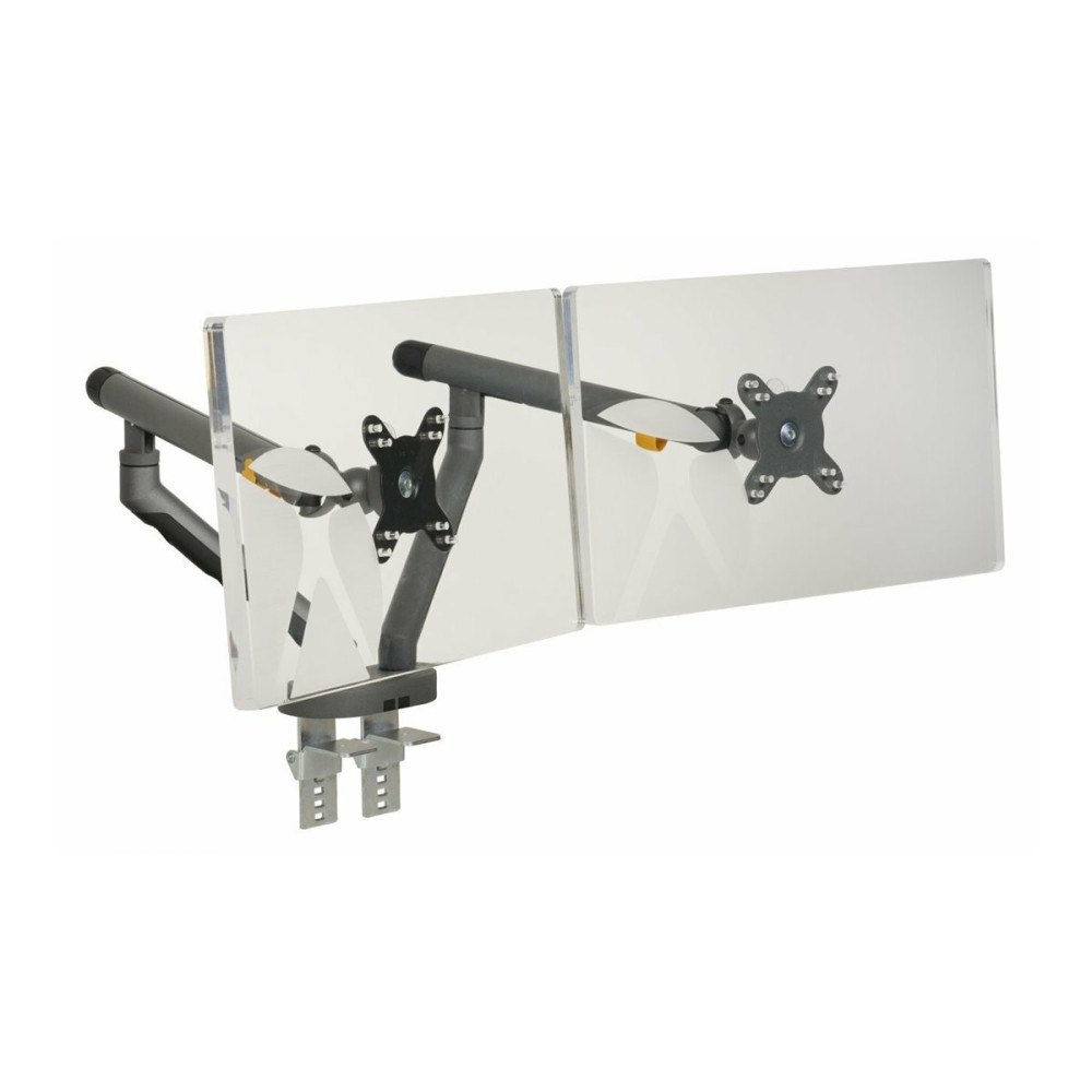 Bakker Elkhuizen BakkerElkhuizen Flexible Dual monteringssats - justerbara dubbla armar - för 2 monitorer - mörkgrå