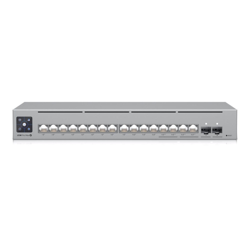 Ubiquiti Networks Ubiquiti UniFi Switch Pro Max 16 PoE - switch - 16 portar - Administrerad - rackmonterbar