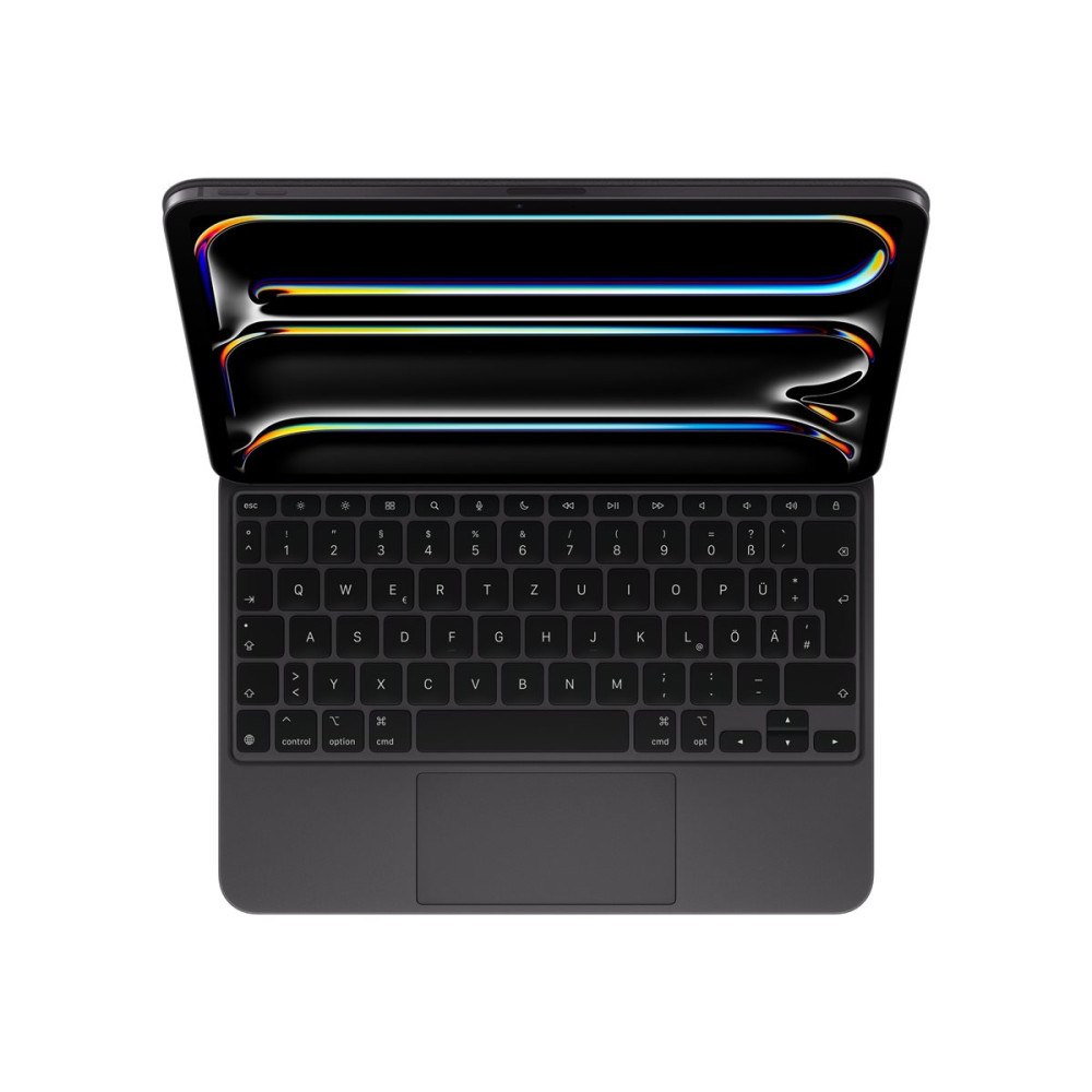 Apple Apple Magic Keyboard - tangentbord och foliefodral - med pekdyna - QWERTZ - tysk - svart Inmatningsenhet
