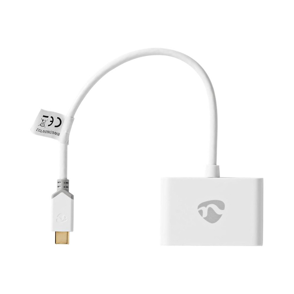 NEDIS Nedis - USB typ C-adapter - 24 pin USB-C till USB typ A - 20 cm