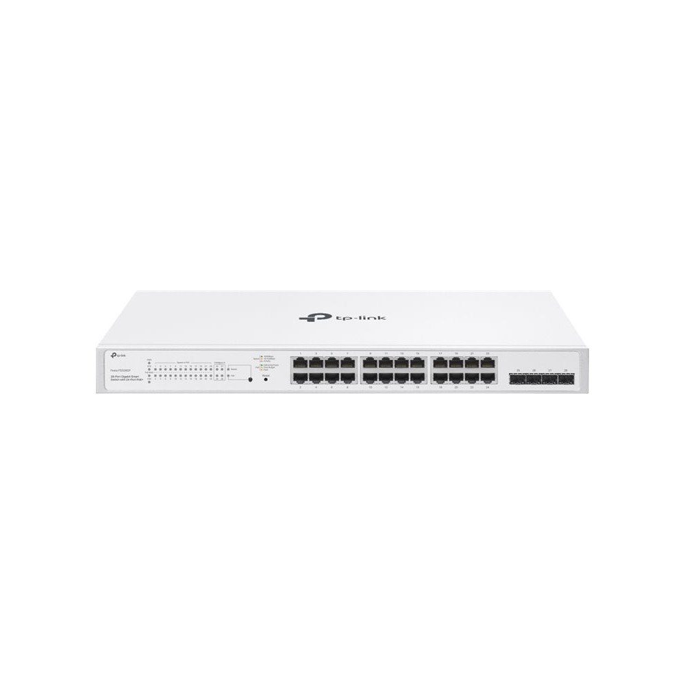 TP-LINK Technologies TP-Link Festa FS328GP V1 - switch - 28 portar - smart - rackmonterbar