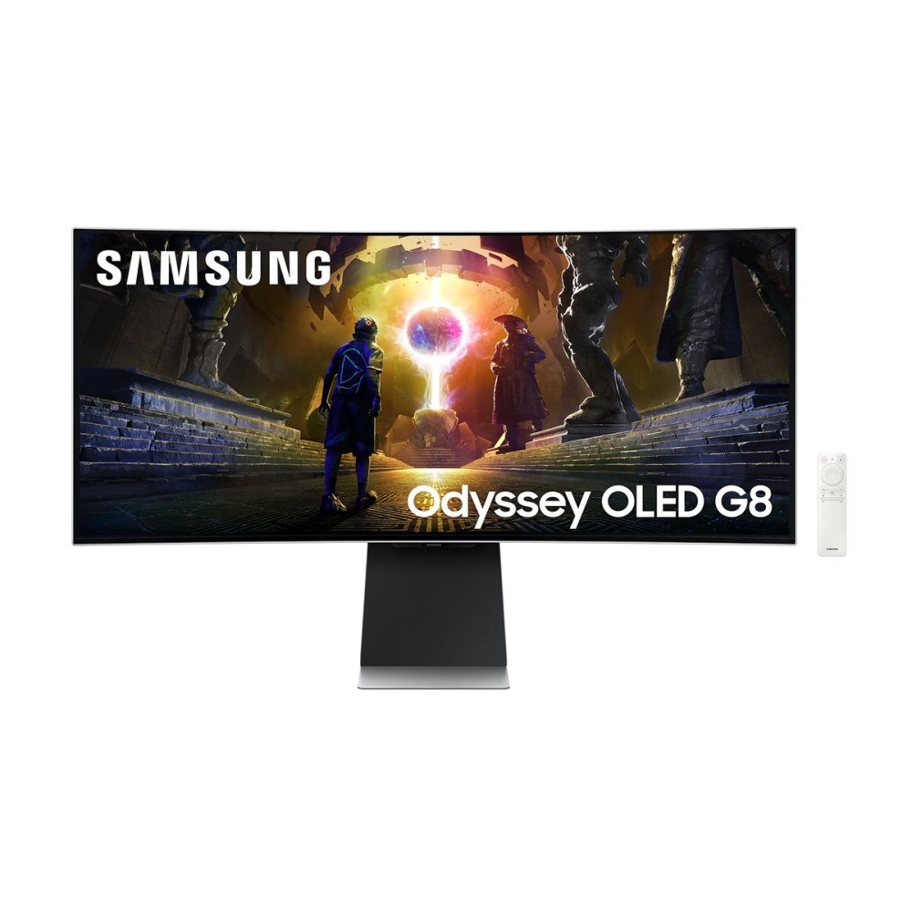 SAMSUNG Samsung Odyssey OLED G8 S34DG850SU - G85SD Series - OLED-monitor - böjd - 34" - HDR