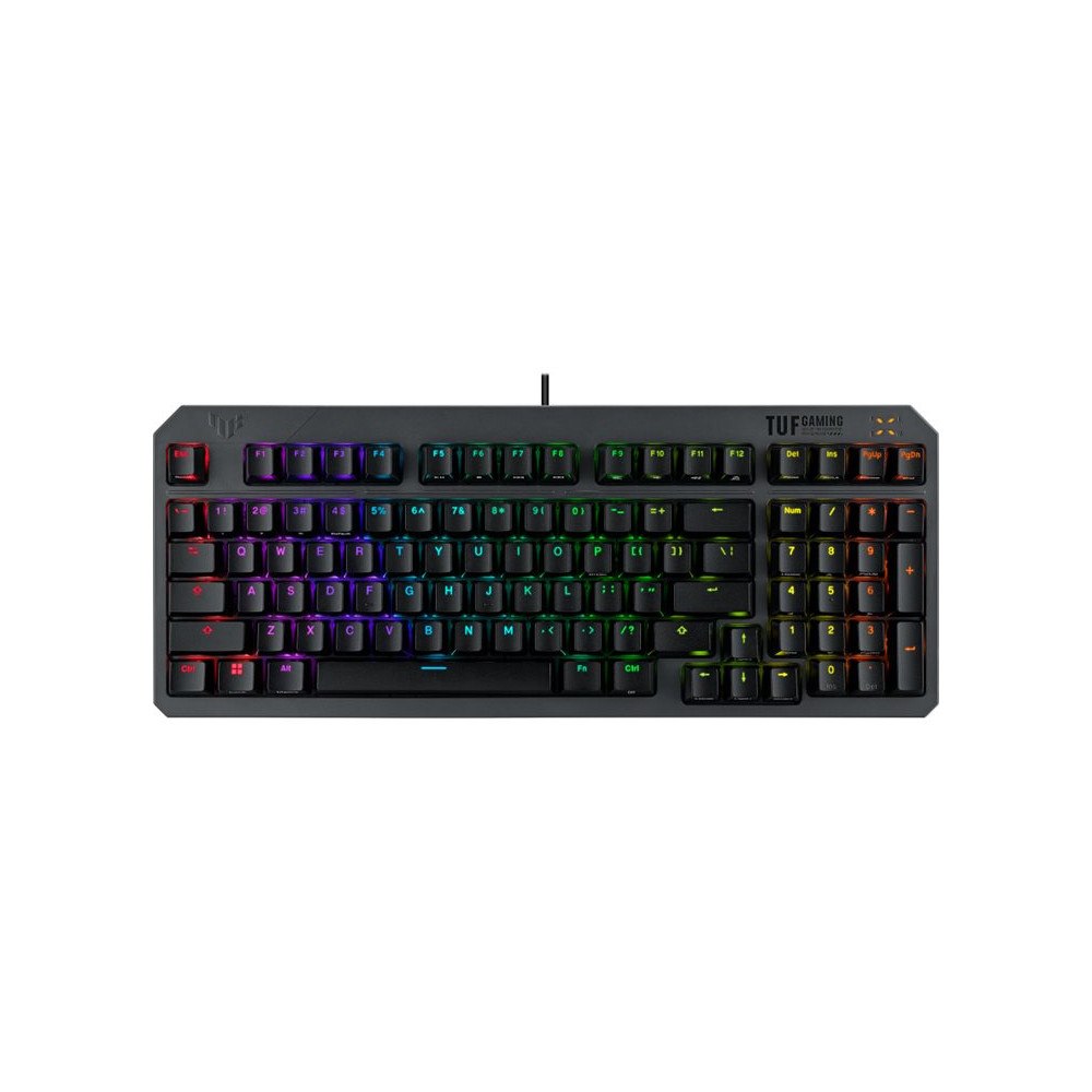 ASUSTeK COMPUTER ASUS TUF Gaming K3 Gen II - tangentbord - 96% - svart Inmatningsenhet