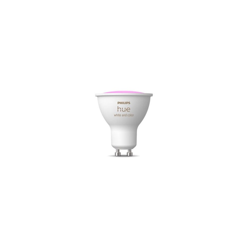 Philips Philips Hue White and Color Ambiance - LED-spotlight - GU10 - 4.2 W - flerfärgad/varmt till kallt vitt ljus - 2000-6500...