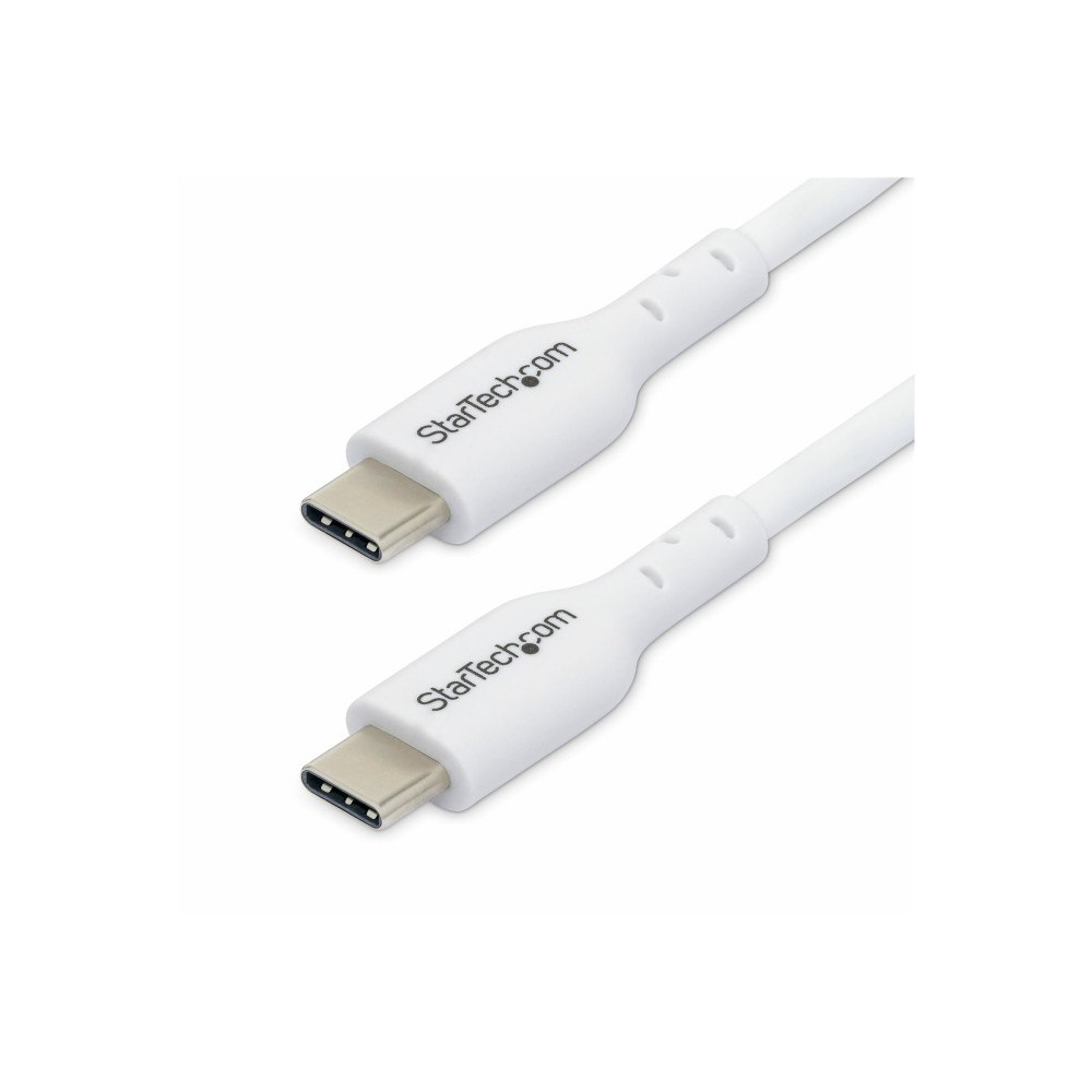 StarTech.com StarTech.com 3m White USB-C Charging Cable, USB C Cable, 60W 3A PD - USB typ C-kabel - 24 pin USB-C till 24 pin USB-C -...