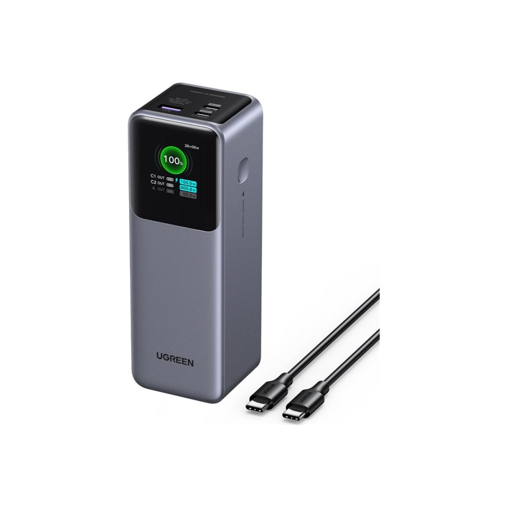 Ugreen Ugreen Nexode - power bank - 200 Watt - Li-Ion - 25000 mAh - 90 Wh