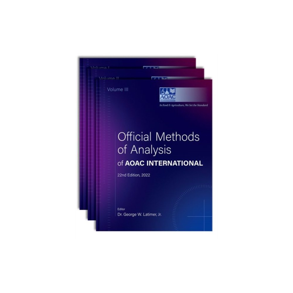 Oxford University Press Inc Official Methods of Analysis of AOAC INTERNATIONAL (inbunden, eng)