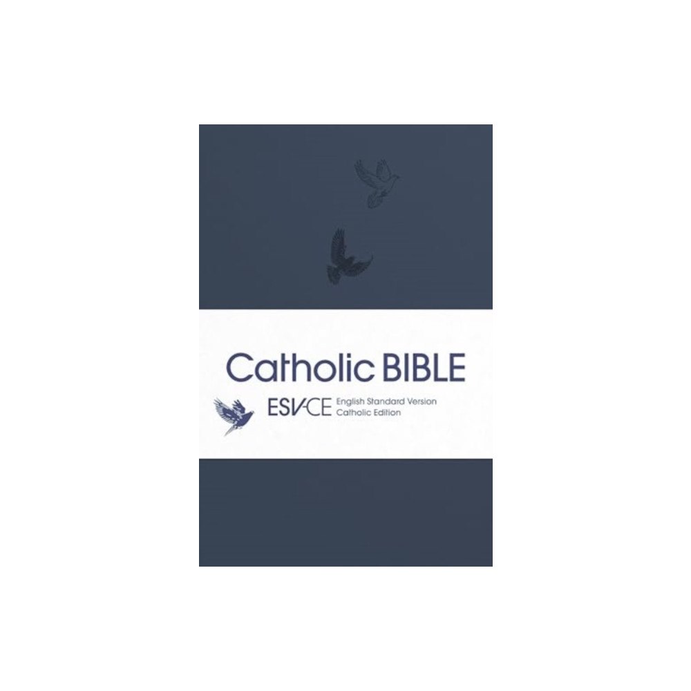 Spck publishing ESV-CE Catholic Bible, Pocket Edition, Navy Blue Flexiback, Debossed Dove, British Liturgical Bible, ESV-CE, Flexiback,...
