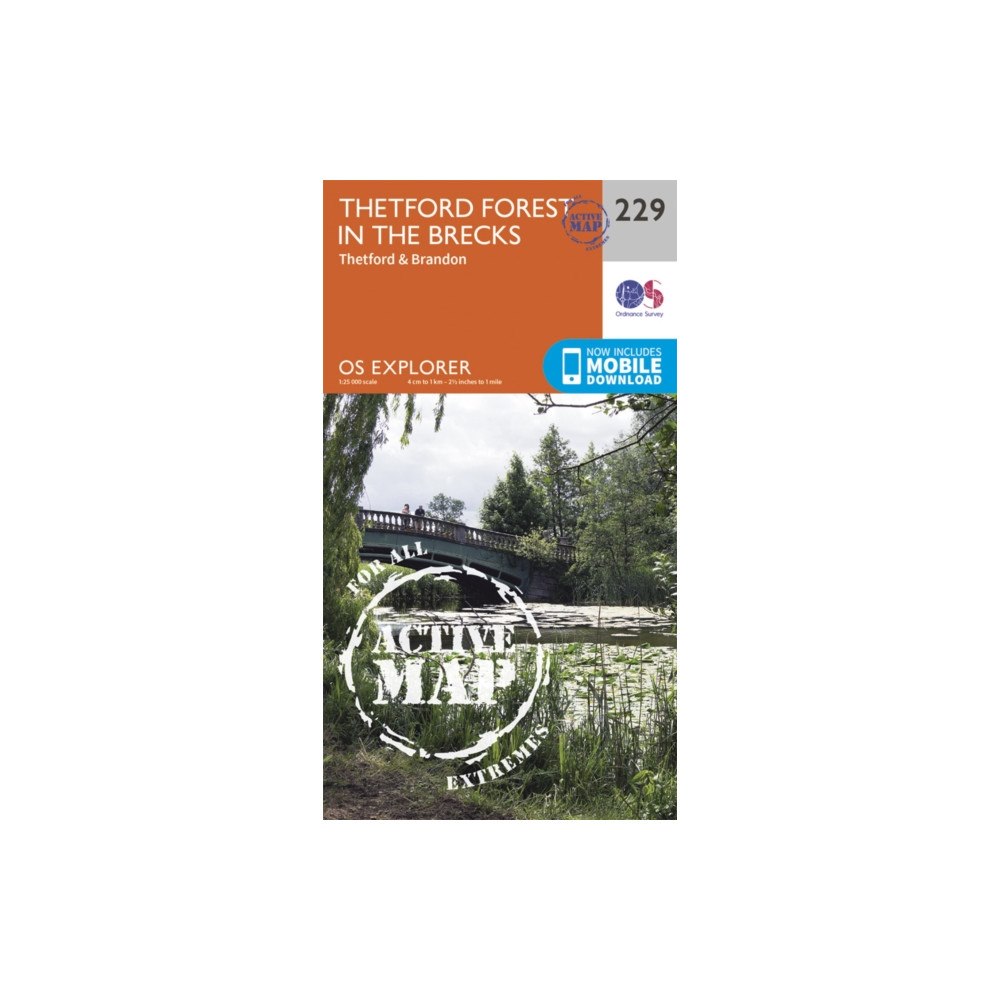 Ordnance Survey Thetford Forest in the Brecks