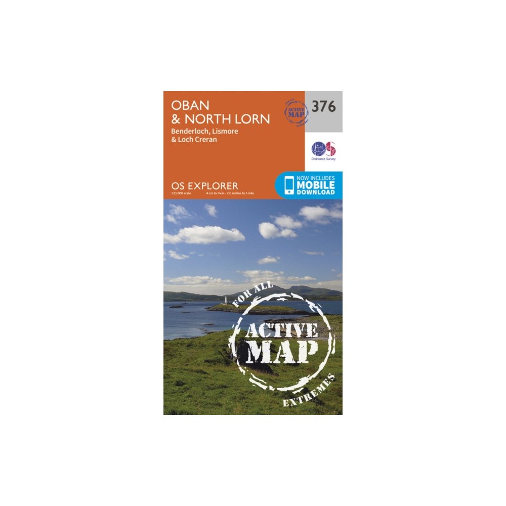 Ordnance Survey Oban and North Lorn