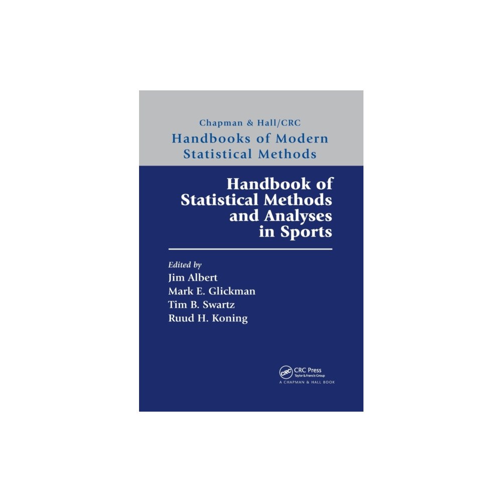 Taylor & francis ltd Handbook of Statistical Methods and Analyses in Sports (häftad, eng)