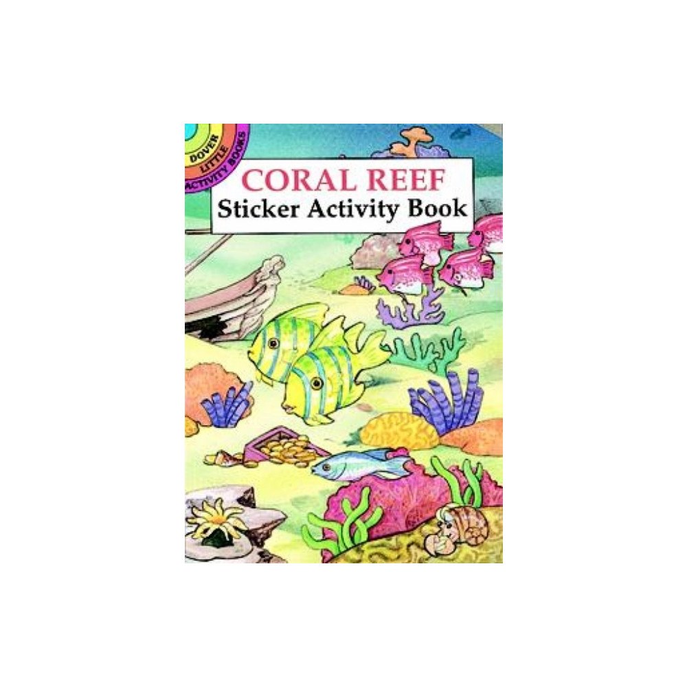 Dover publications inc. Coral Reef Sticker Activity Book (häftad, eng)
