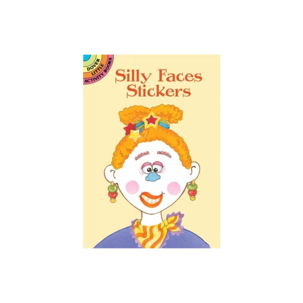 Dover publications inc. Silly Faces Stickers (häftad, eng)