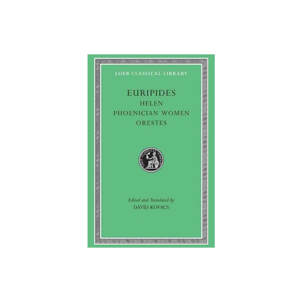 Harvard university press Helen. Phoenician Women. Orestes (inbunden, eng)