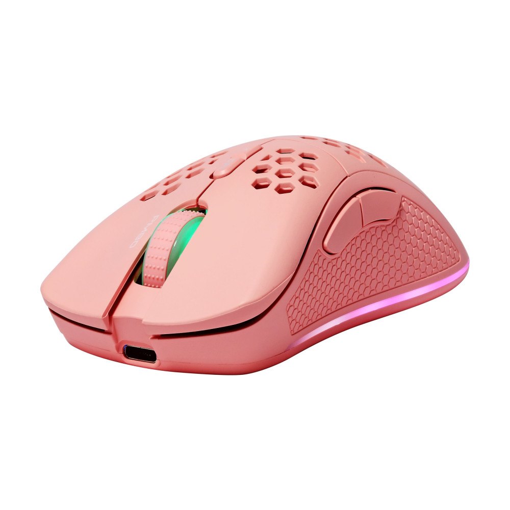 Deltaco DELTACO GAMING PM80 - mus - USB, 2.4 GHz - rosa