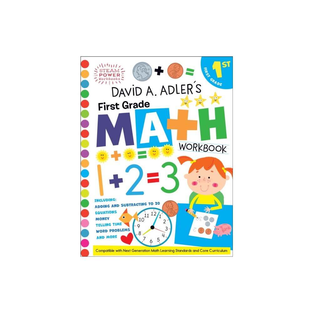 Candlewick Press David A. Adler's First Grade Math Workbook (häftad, eng)
