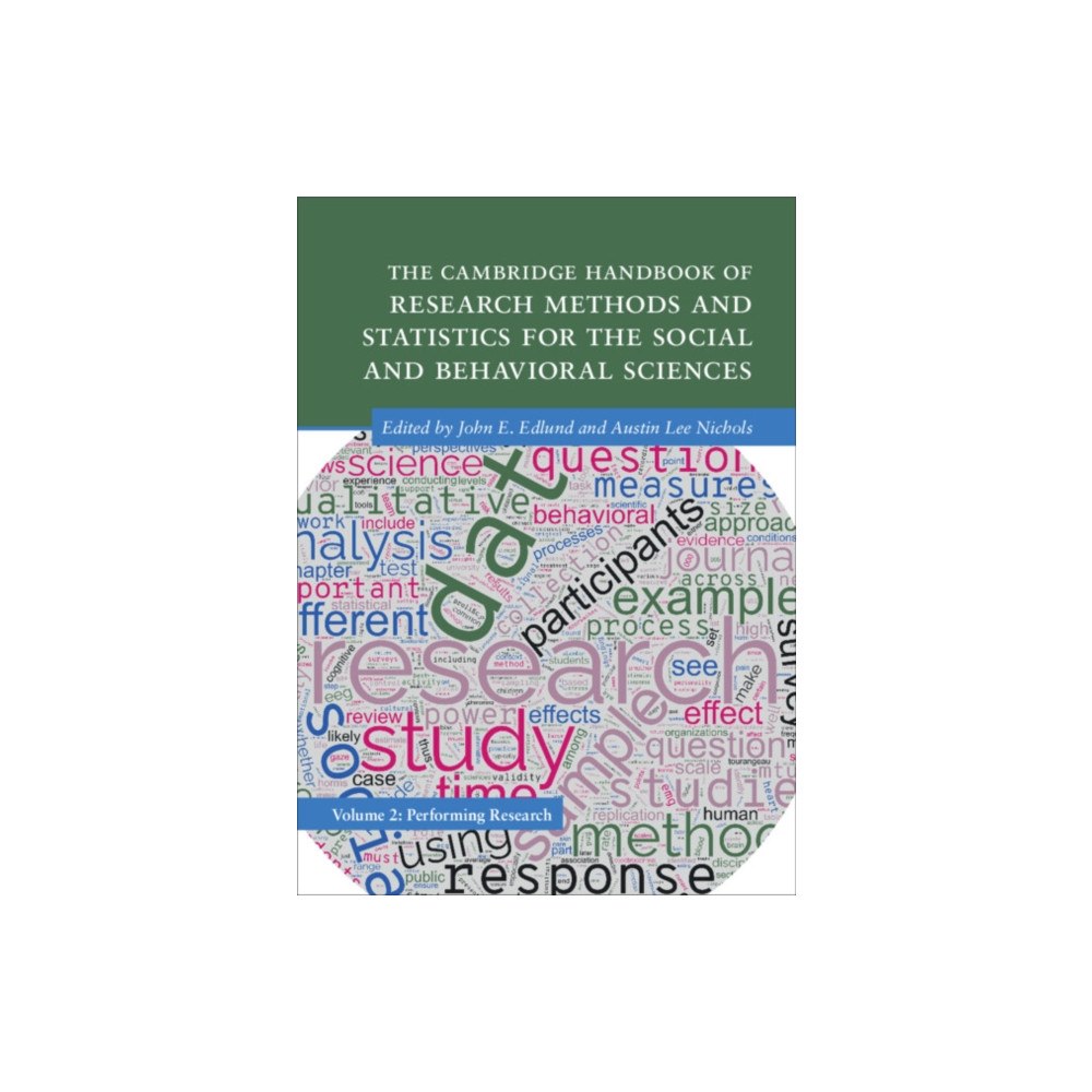 Cambridge University Press The Cambridge Handbook of Research Methods and Statistics for the Social and Behavioral Sciences: Volume 2 (häftad, eng)
