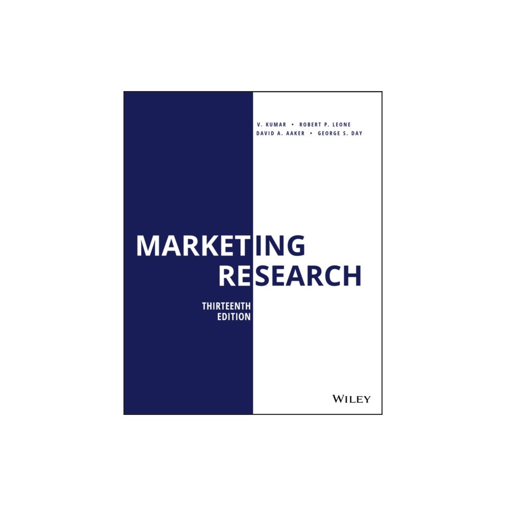 John Wiley & Sons Inc Marketing Research (häftad, eng)