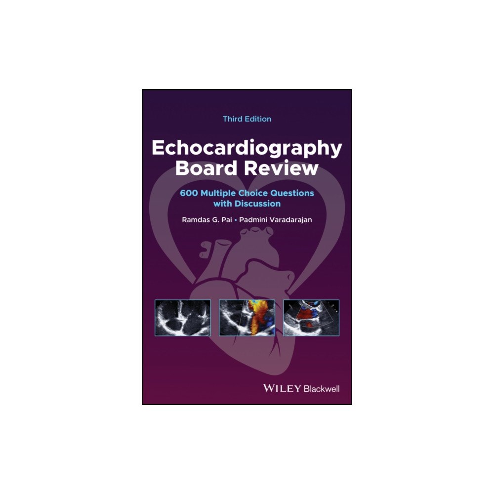 John Wiley & Sons Inc Echocardiography Board Review (häftad, eng)