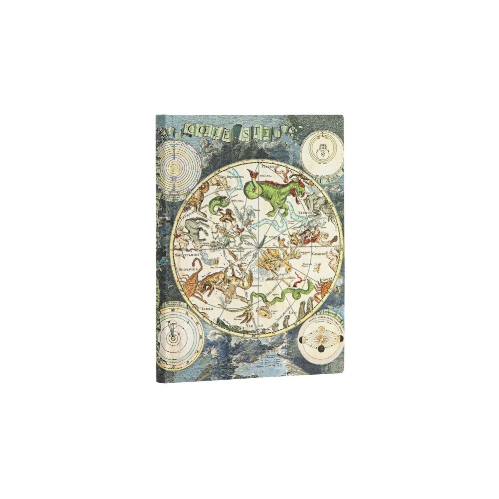 paperblanks Celestial Planisphere Midi Lined Softcover Flexi Journal (häftad, eng)