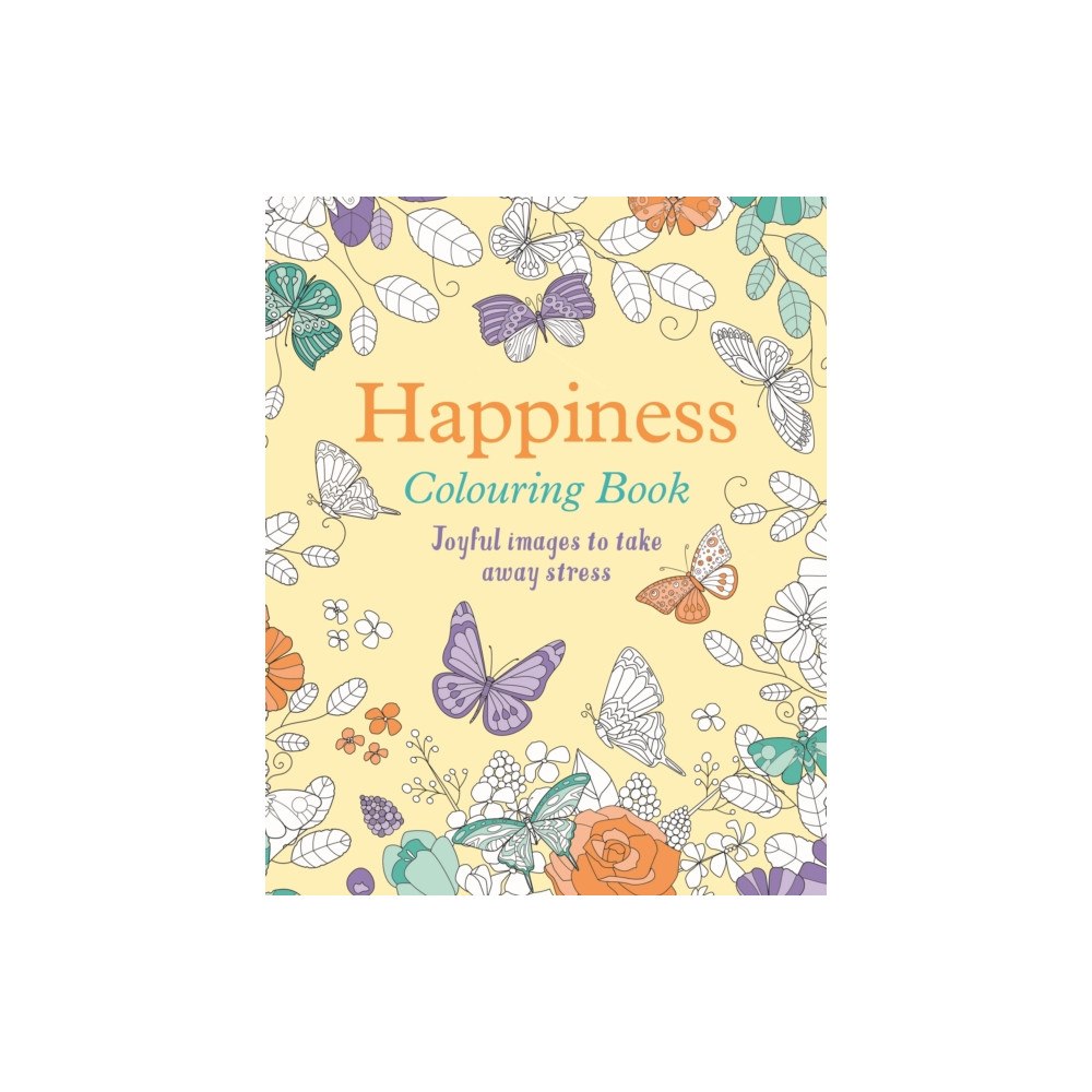Arcturus publishing ltd Happiness Colouring Book (häftad, eng)