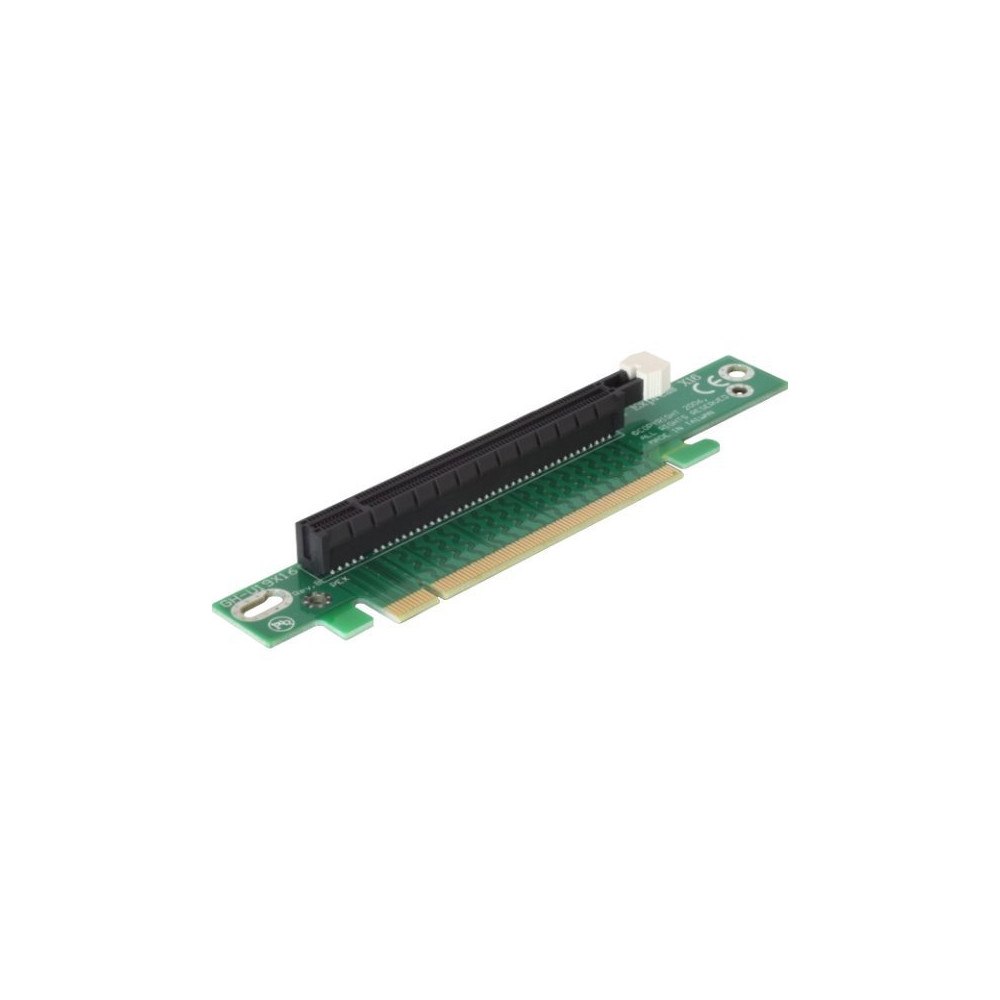 DeLOCK Delock Riser card PCI Express x16 angled 90° left insertion - kort för stigare