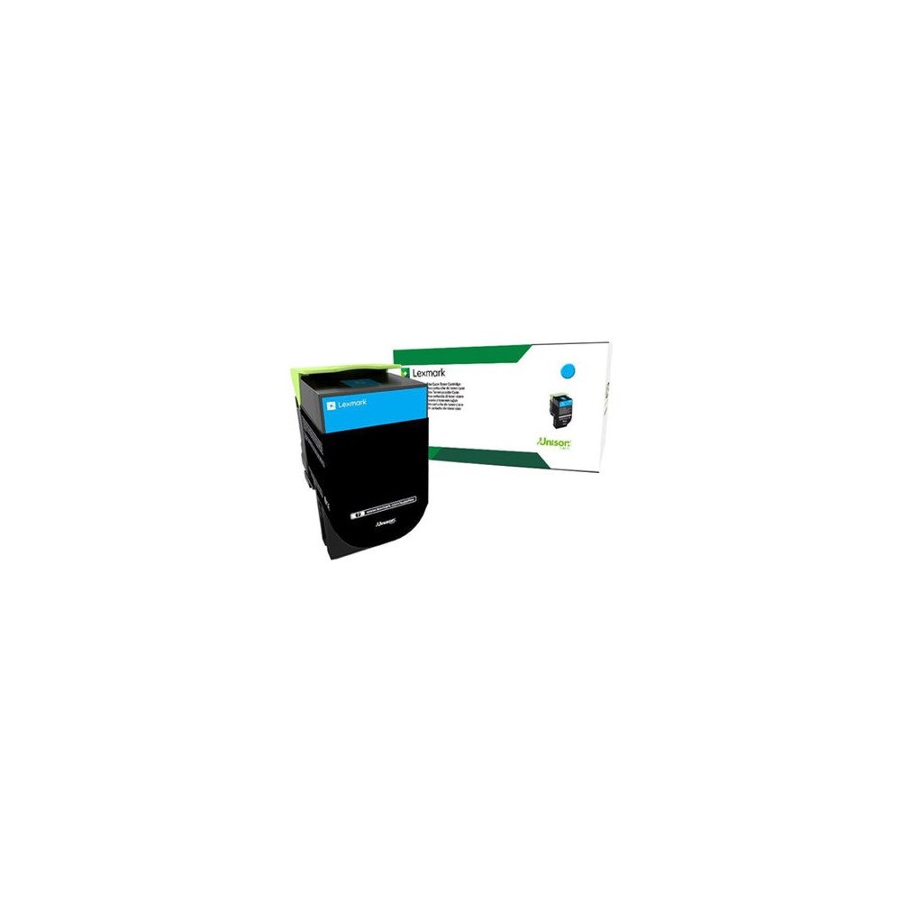 Lexmark International Lexmark X317 - cyan - original - tonerkassett - LCCP, LRP