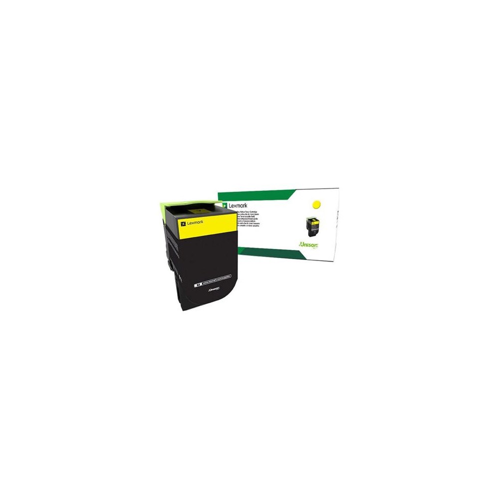 Lexmark International Lexmark X317 - gul - original - tonerkassett - LCCP, LRP