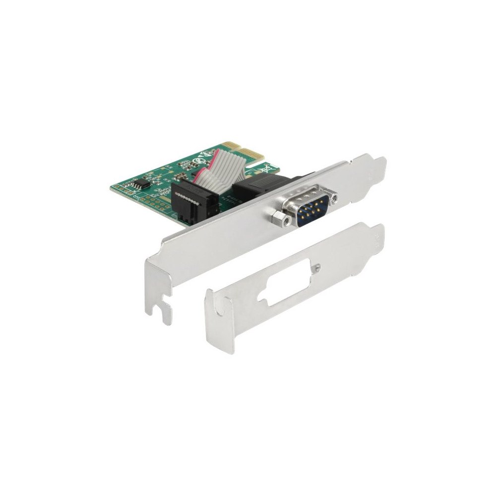 DeLOCK Delock PCI Express Card to 1 x Serial RS-232 - seriell adapter - PCIe 2.0 - RS-232 x 1