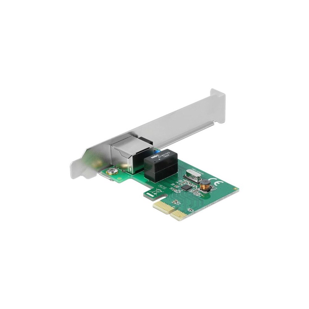 DeLOCK Delock PCI Express Card > 1 x Gigabit LAN - nätverksadapter - PCIe 1.1 - Gigabit Ethernet