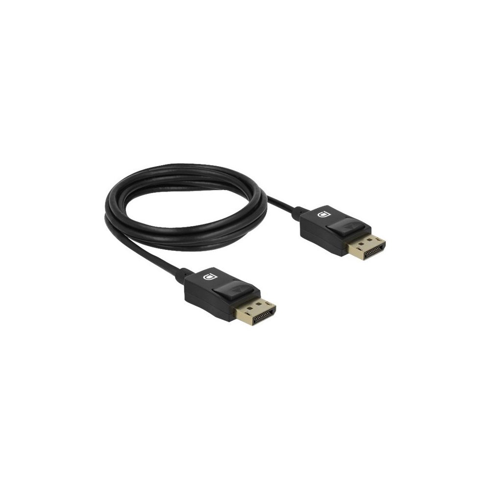 DeLOCK Delock Coaxial - bildskärmskabel - DisplayPort till DisplayPort - 2 m