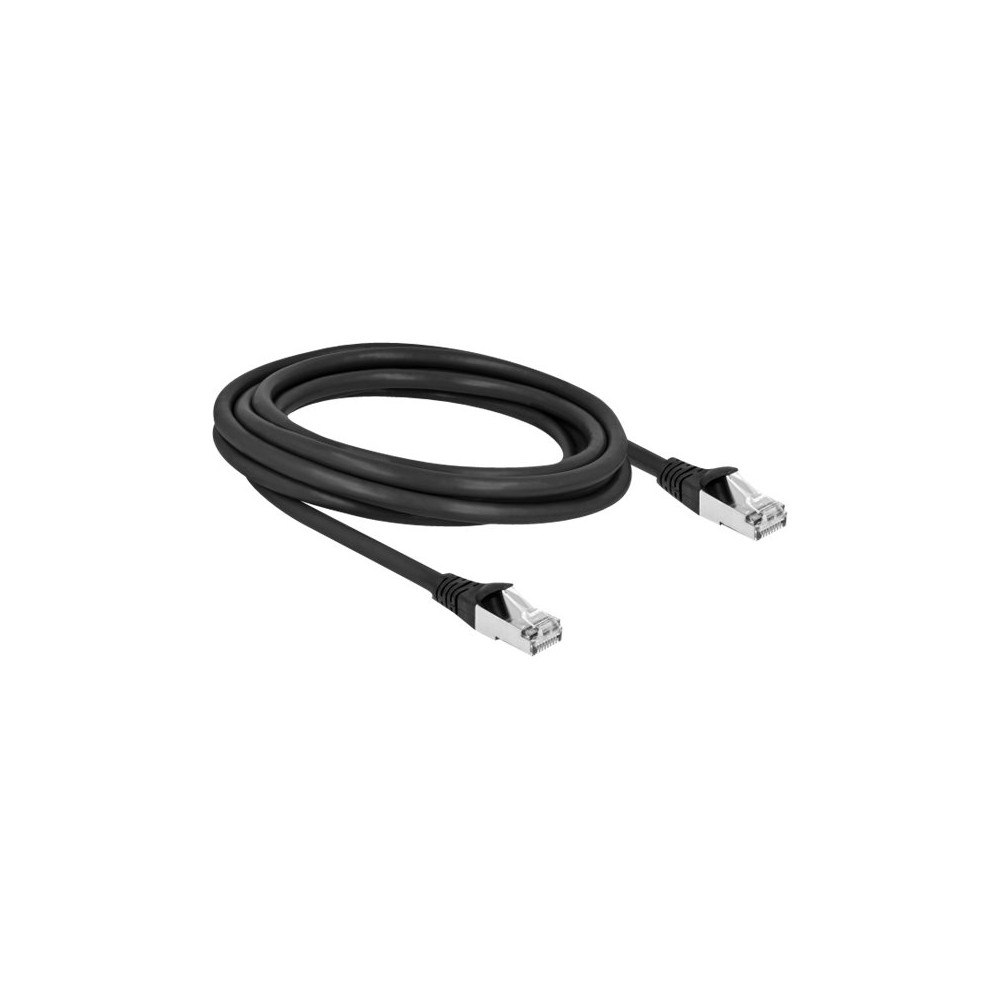 DeLOCK Delock patch-kabel - 3 m - svart