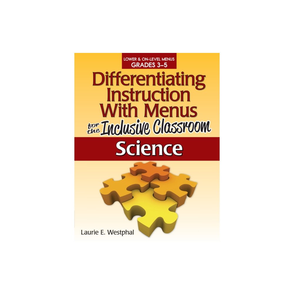 Prufrock Press Differentiating Instruction With Menus for the Inclusive Classroom (häftad, eng)