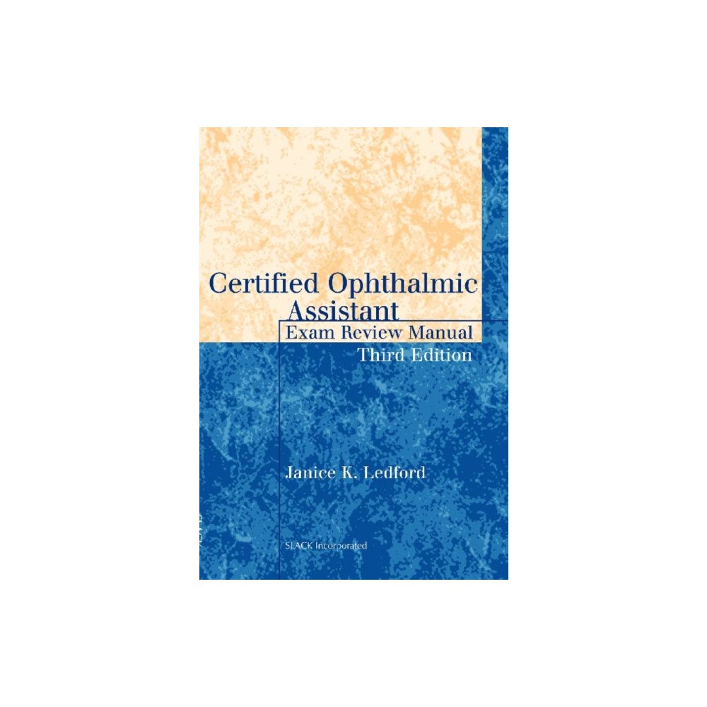 Taylor & francis inc Certified Ophthalmic Assistant Exam Review Manual (häftad, eng)