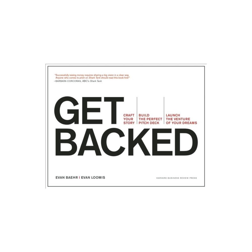 Harvard Business Review Press Get Backed (häftad, eng)