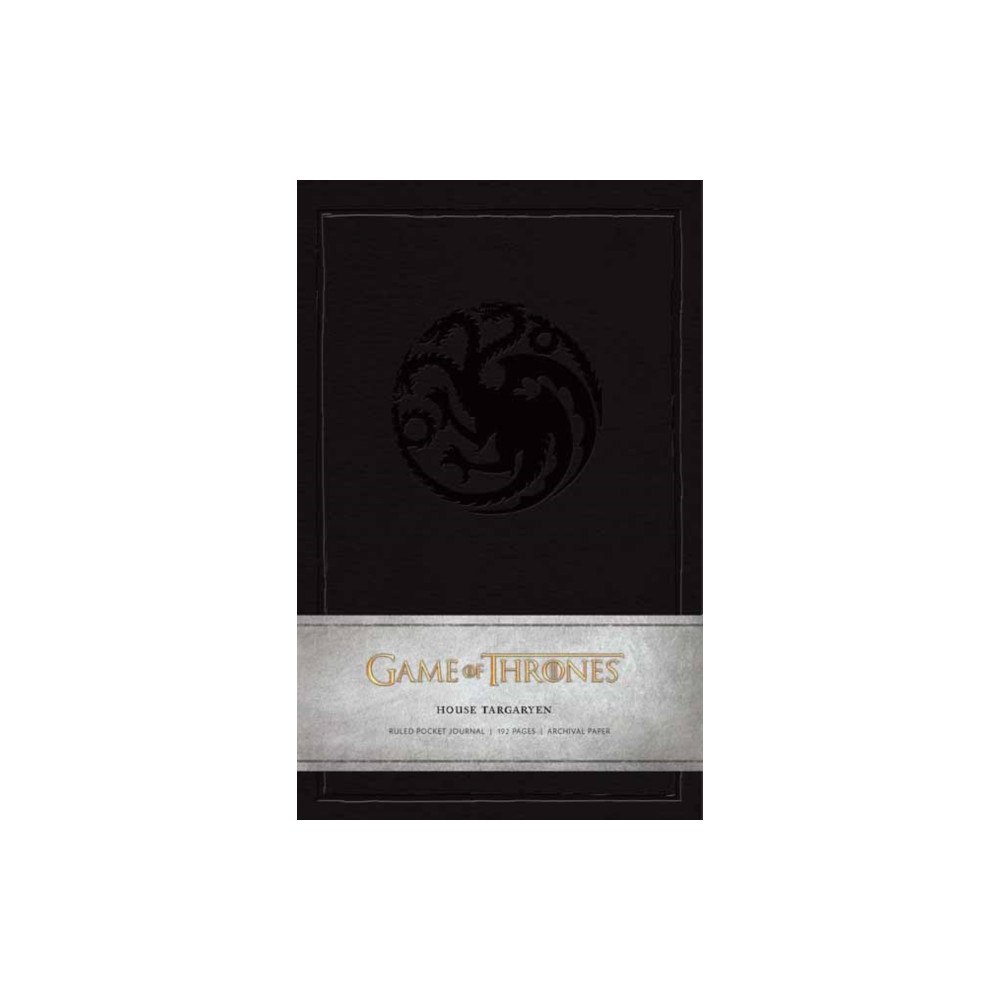 Insight Editions Game of Thrones: House Targaryen Ruled Pocket Journal (inbunden, eng)