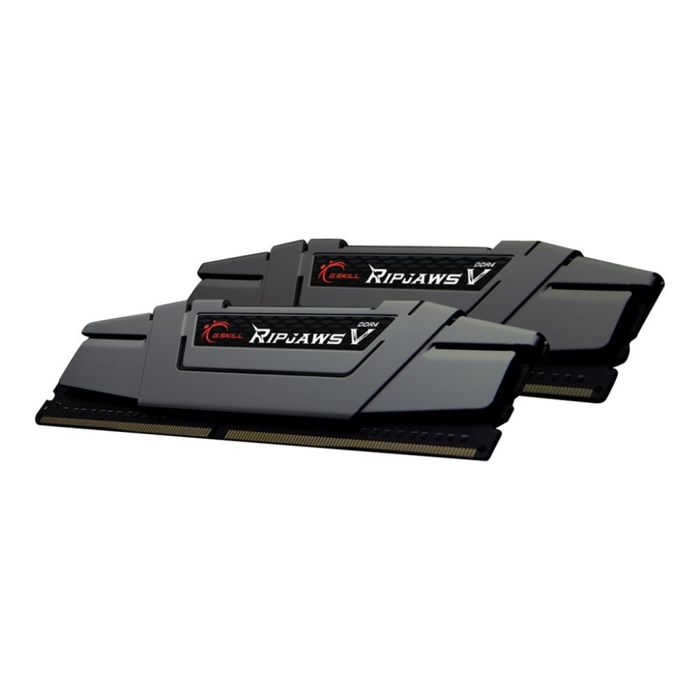 G.Skill G.Skill Ripjaws V - DDR4 - sats - 16 GB: 2 x 8 GB - DIMM 288-pin - 3200 MHz / PC4-25600 - ej buffrad