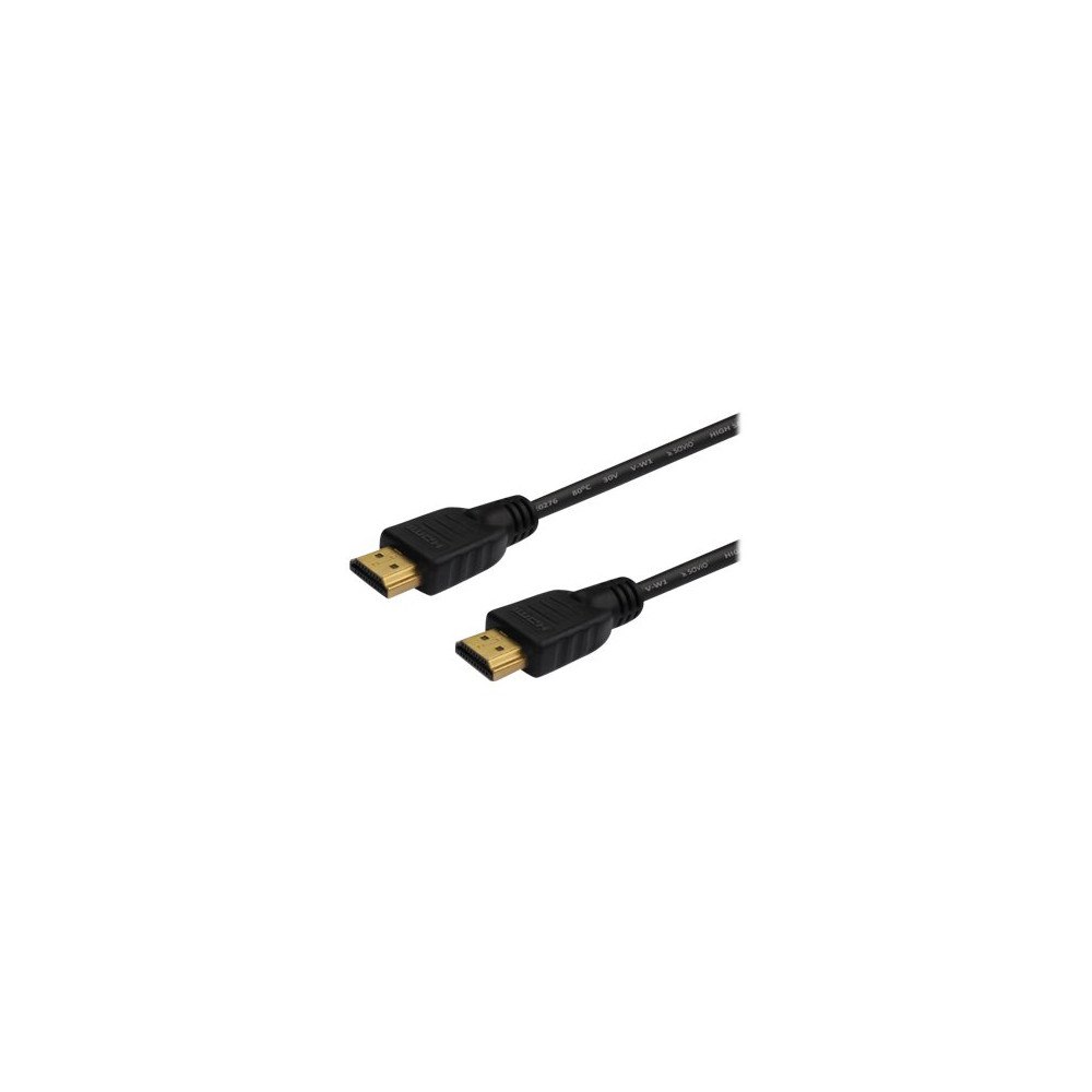 SAVIO SAVIO CL-37 - HDMI-kabel med Ethernet - 1 m