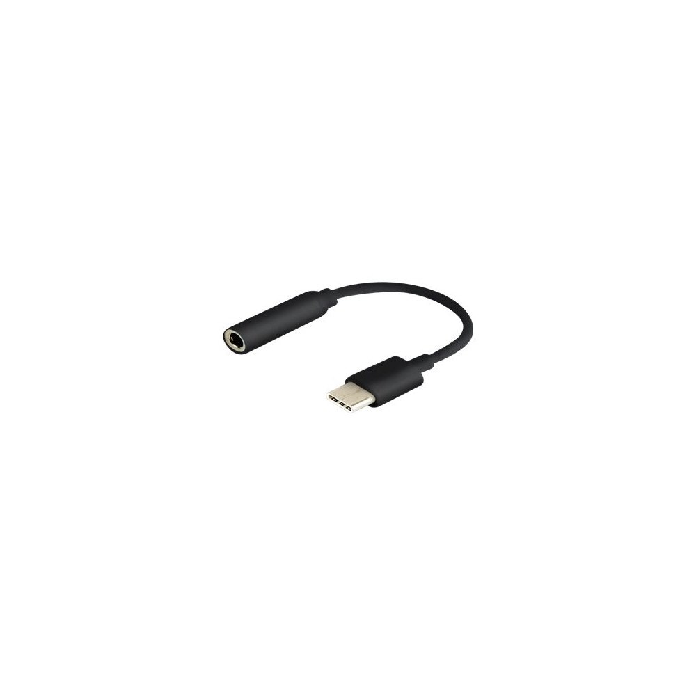 SAVIO SAVIO AK-35/B - USB-C till uttagsadapter för hörlurar - 12 cm