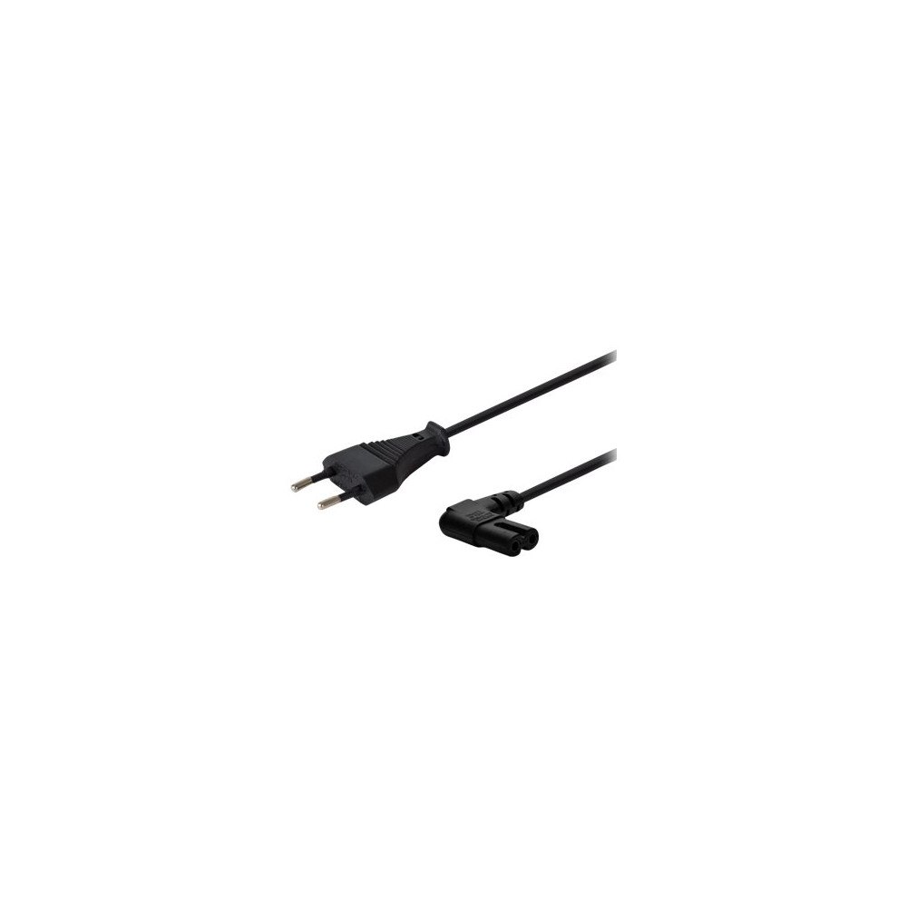 SAVIO SAVIO CL-144 - strömkabel - 2 poler till power IEC 60320 C7 - 3 m